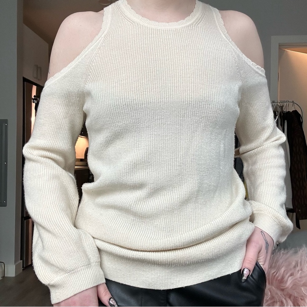 Cold Shoulder Club Monaco Sweater